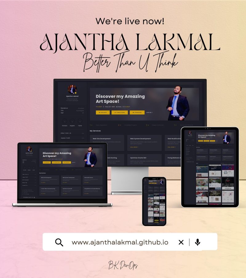 Ajantha Lakmal's Portfolio