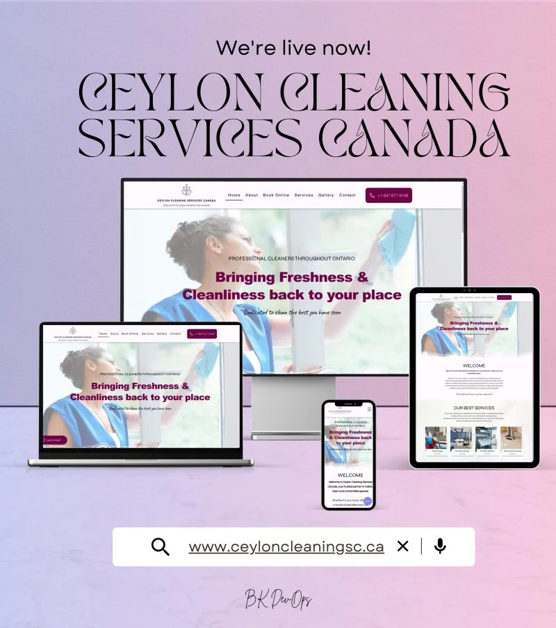 Ceylon Cleaning Services Canada