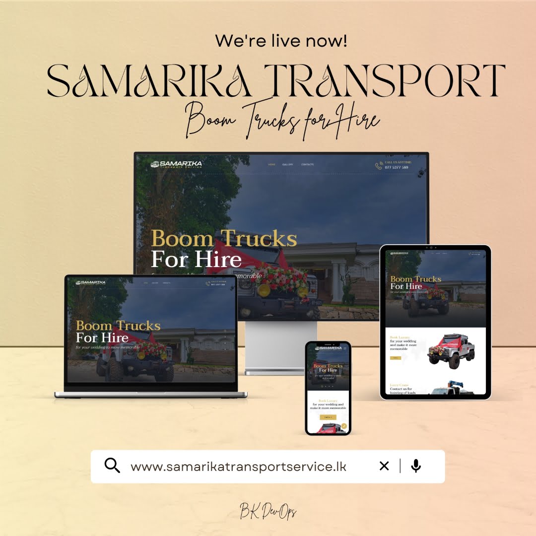 Samarika Transport Service BK DevOps