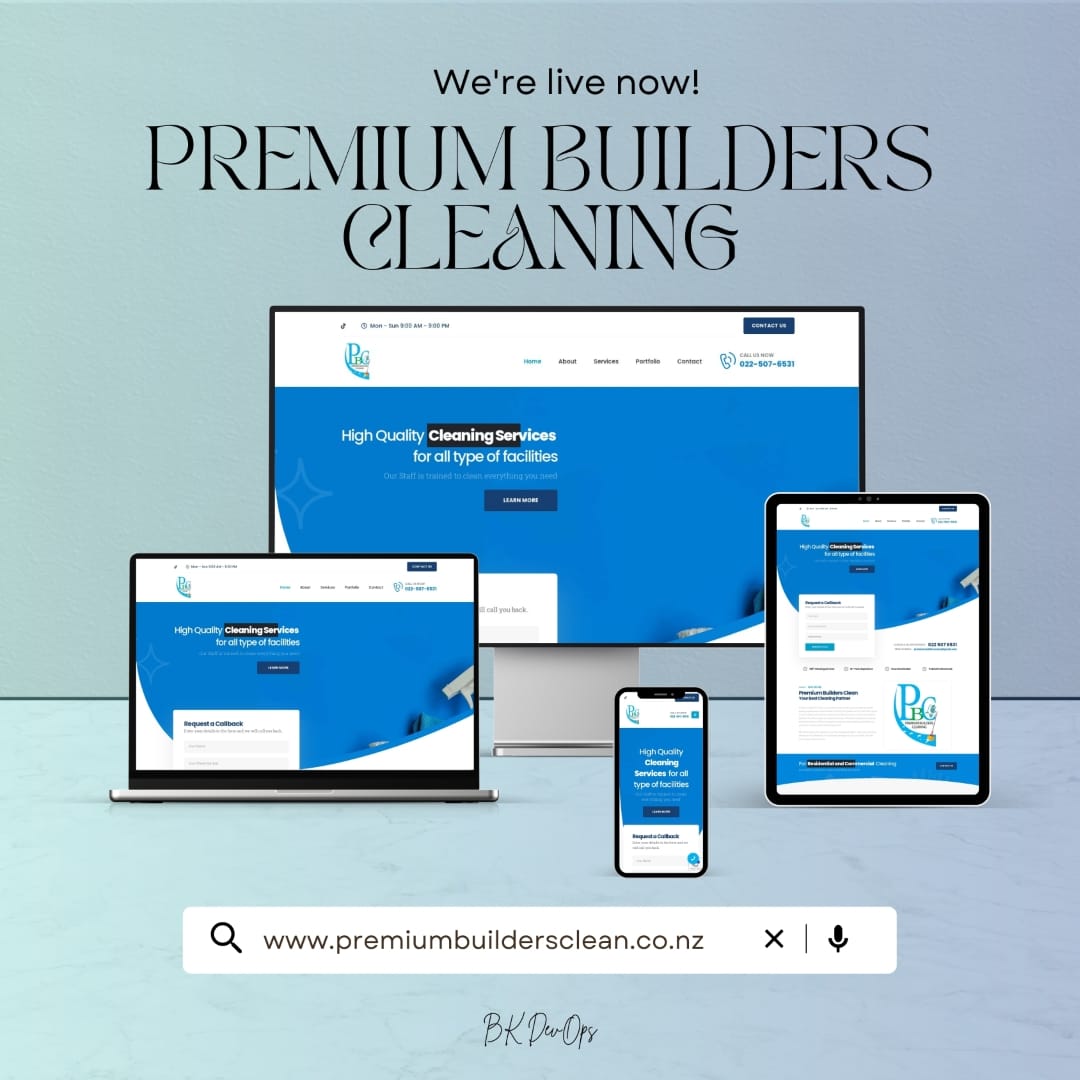 Premium Builders Cleaning BK DevOps