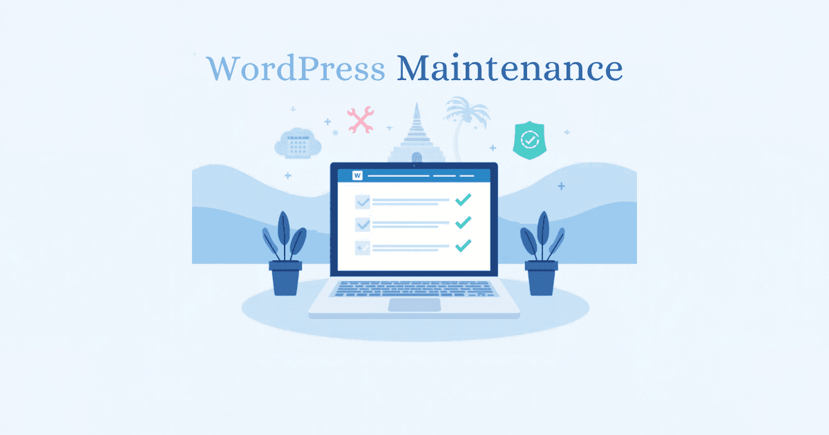 WordPress Maintenance Checklist for Sri Lanka SMEs